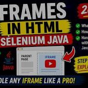 40 Iframe в HTML Selenium Java 2026