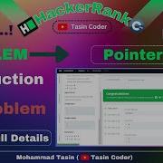 7 Problem Pointer In C HackerRank Problem Solving Tasin Coder Hackerrank