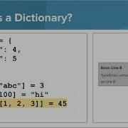 Python Dictionaries