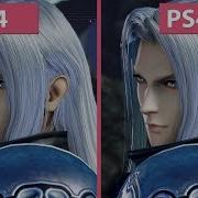 4K Dissidia Final Fantasy NT PS4 Vs PS4 Pro Graphics Comparison