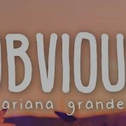 Ariana Grande Obvious Lyric Video