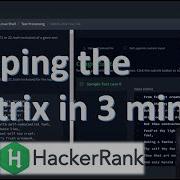 3 Minutes Flipping The Matrix HackerRank Mock Test Coding Demo How To Solve In Python3