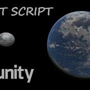 Orbit Script Moon And Earth Unity C
