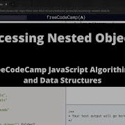 Accessing Nested Arrays Basic JavaScript FreeCodeCamp Tutorial