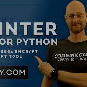 Build A Base64 Encrypt And Decrypt Tool Python Tkinter GUI Tutorial 216
