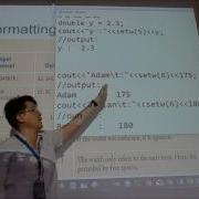 C Formatting String To Display Table Demo