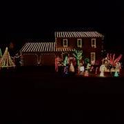 2016 Christmas Lights Thunderstruck AC DC