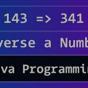 Java Program To Reverse A Number