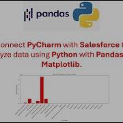 Connect PyCharm With Salesforce To Analyze Data Using Python With Pandas And Matplotlib