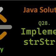 Problem 28 Implement StrStr Leetcode Easy Problem