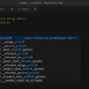 Hello World In C Using Vs Code