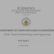 CS206 L OODP Module 4 Part 2 L Java Stream Classes L KTU L S4 L 2020
