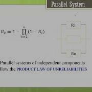 Introduction To Parallel System Reliability And Numericals On Parallel Sytem Reliability