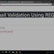 Email Validation In JavaScript Using Regular Expression In Hindi Email Validation Regex Javascript