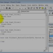 Virtual Basic 6 0 Single Document Interface 8