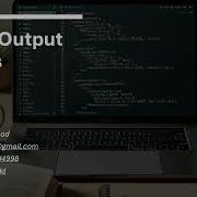 4 Input And Output Python Crash Course