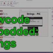 7 Работа со строками E блоки 3 и Flowcode V11