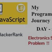 Javascript Questions Electronics Shop My Programming Journey Day 5 Hackerrank