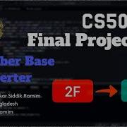 Number Base Converter CS50P Final Project