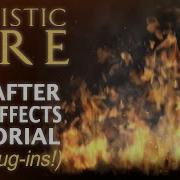 Realistic Fire Without Plugins After Effects Tutorial