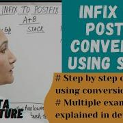 Infix To Postfix Conversion Using STACK Data Structure 41