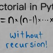 Program Factorial In Python Tutorial Python For Math