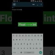 To Convert Float To Integers Float Integer Typeconversion Python3