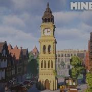 Minecraft How To Build A Medieval Clocktower Minecraft Tutorial