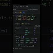 Few Tricks To Use Console In Javascript Javascript Shorts Html
