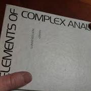 Elements Of Complex Analysis