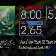 GITADORA You Ve Got 2 Get Me EXTREME BASIC Drum