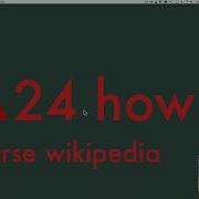 T24 How To Parse Wikipedia