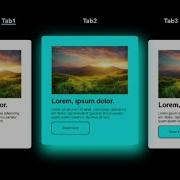 Awesome Responsive HTML Tab Design Using HTML CSS And JavaScript Html Css Javascript Tabstyle