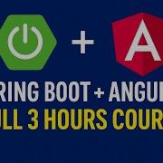 Spring Boot Angular Full Stack Full Course NEW