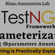 Parameterization In TestNG Test Case Parameters From Testing Xml TestNG Tutorials Part 3
