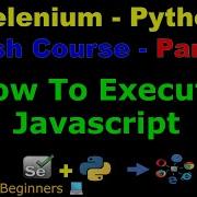 Learn Selenium With Python In 2025 Part 16 How To Execute Javascript With Practical Example