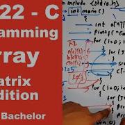Matrix Addition Multi Dimension Array In C Day 22 Readersnepal