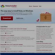 How To Install Ruby 2 6 On Windows 10 And Write And Execute Rb Script