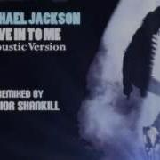 Michael Jackson Give In To Me Acoustic