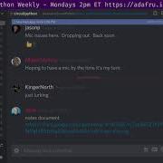 CircuitPython Weekly April 8th 2019 Adafruit Adafruit Circuitpython