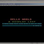 Programming The Atari XL XE Part 13 Display List Soft Scrolling 2015