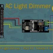 NodeMcu AC Light Dimmer Part 1 Tutorial 32