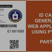 Id Card Generator Web Application Using Python Part 04