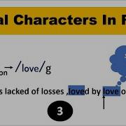 Literal Characters Regex Tutorial Part 3