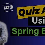 Quiz App Using Spring Boot 3 Microservices Tutorial