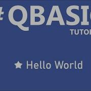QBASIC Tutorial Hello World