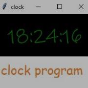 How To Make A G U I Clock Program In Python Less Than 25 Lines Of Code