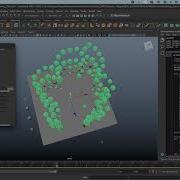 Maya Automatic Curve Populating Script SCRIPT