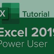 Excel 2019 Power User Tutorial