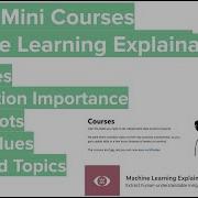 Kaggle Mini Courses Machine Learning Explainability